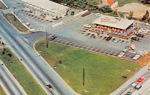 Smithtown New York Shangri-La Drive In Restaurant Beacon Motel PC AA89969
