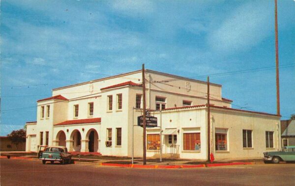 Refugio Texas City Admin Offices Vintage Postcard AA89978