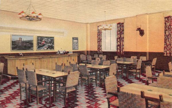 Cumberland Maryland Queen City Brewing Co Hospitality Room Postcard AA89990