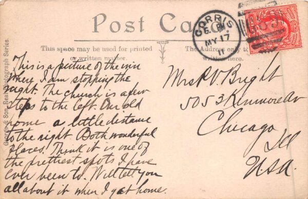 Cadair Idris Wales Talyllyn Lake Scenic View Vintage Postcard AA90002 - Image 2