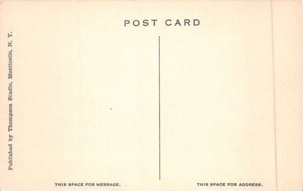 Saint Joseph New York Three Vacationists Vintage Postcard AA90012 - Image 2