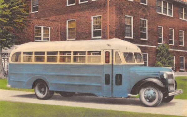 Wichita Kansas Sisters Adorers Bus Religious Vintage Postcard AA100247