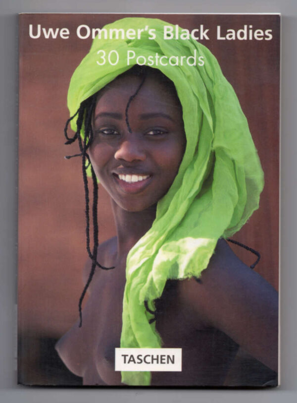 Uwe Ommer's Black Ladies Nude Erotica Taschen Vintage Postcard Book AA100276