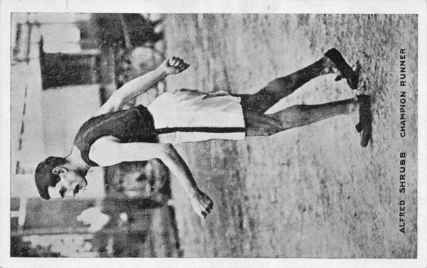 Alfred Shrubb Champion Runner Athlete Sports Vintage Postcard AA100324