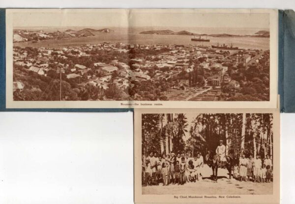 New Caledonia Fold Out 13 Views Vintage Postcard Folder AA100338 - Image 2