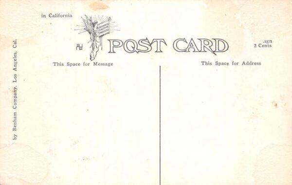 Hermosa California Balloon Route Trolley Car Vintage Postcard AA100229 - Image 2