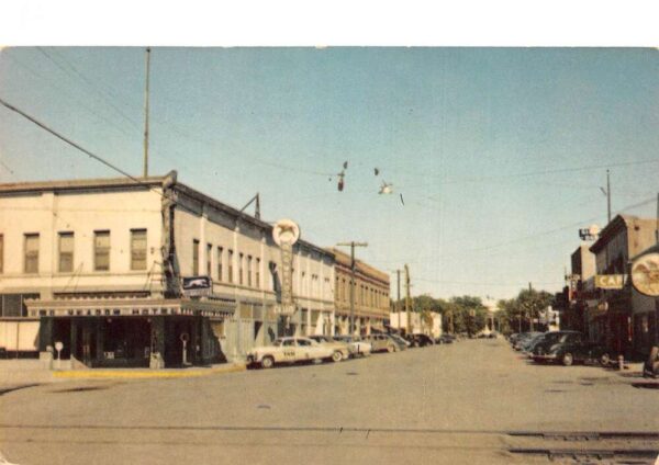 Lovelock Nevada Business District Street Scene Vintage Postcard AA100494