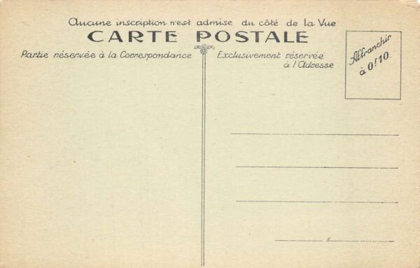 Varennes France Birds Eye View Rebuilding After WW1 Vintage Postcard AA100634 - Image 2