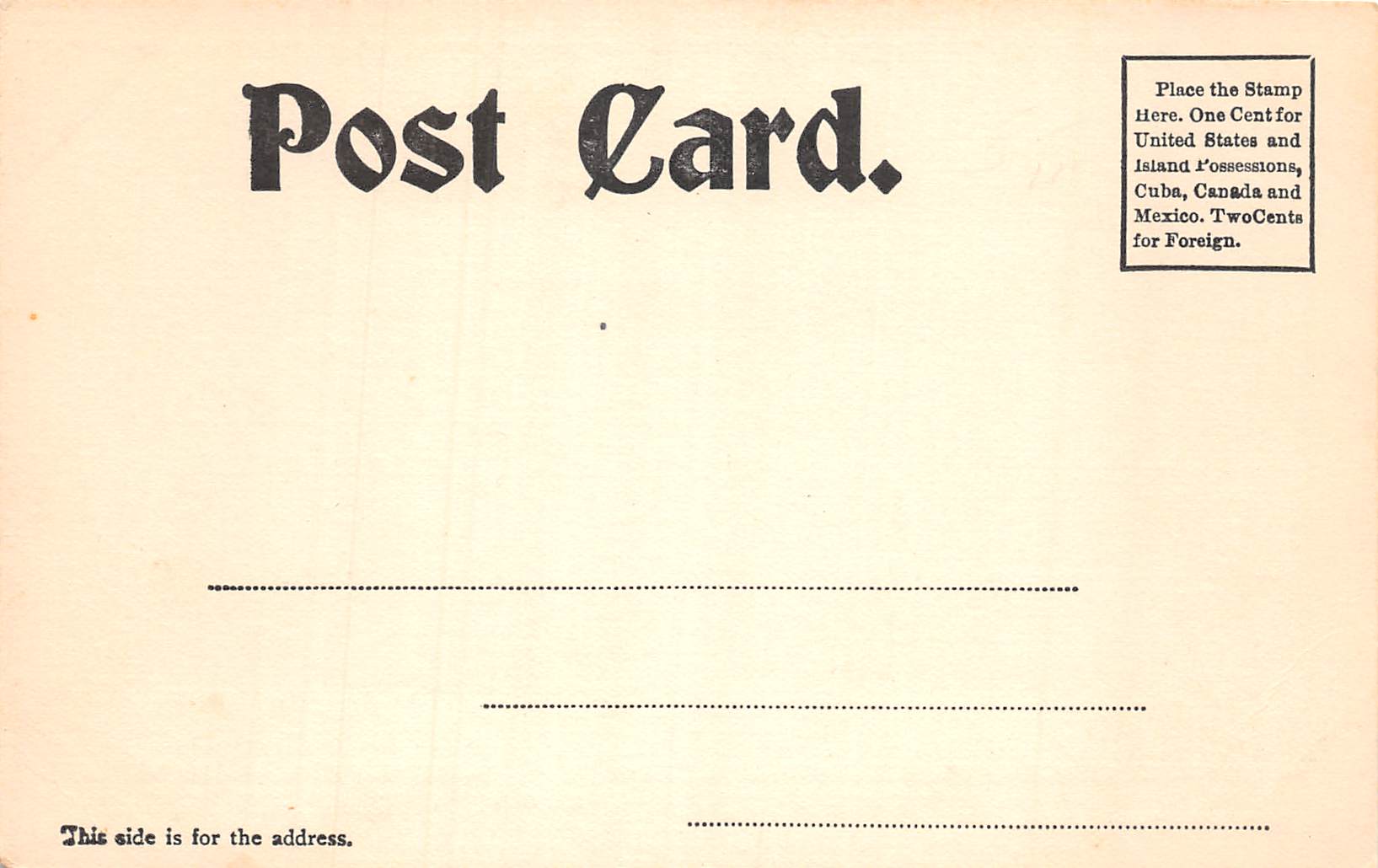 Belgrade Maine Street Scene In Snow, Undivided Back, Vintage Postcard U23092 - Image 2