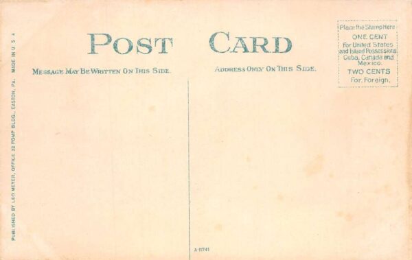 Allentown Pennsylvania Henry Peters Drug Store Interior Postcard AA100678 - Image 2