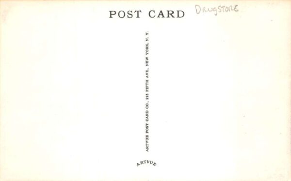 Yorktown Heights New York Pharmacy Drug Store Vintage Postcard AA100687 - Image 2