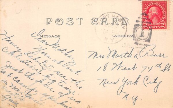 Port Henry New York Business Section Street Scene Real Photo Postcard AA100737 - Image 2