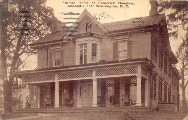 Washington DC Anacostia Fredrick Douglas Home Vintage Postcard AA100997