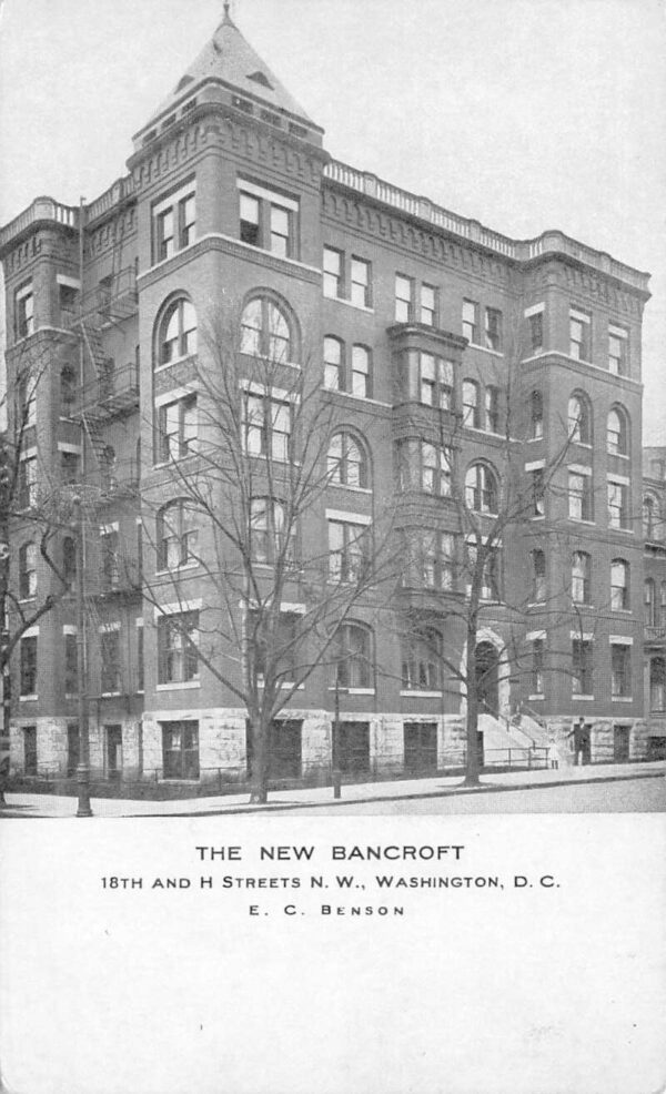 Washington DC The New Bancroft Vintage Postcard AA101029