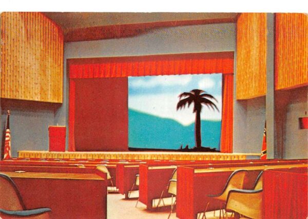 Athens Georgia University Georgia Center Auditorium Vintage Postcard AA101057