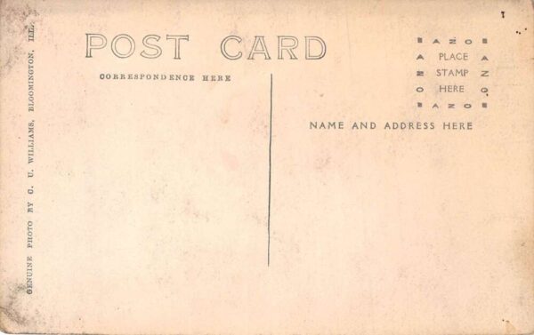 William Billy Sunday Portrait Signature Real Photo Vintage Postcard AA86640 - Image 2