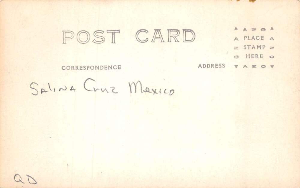 Salina Cruz Mexico Electric Crane Docks Ships Train Cars Real Photo PC AA86658 - Image 2