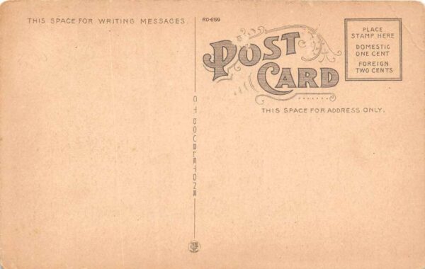 Cascade Iowa St. Mary's School, B/W Lithograph, Vintage Postcard U20212 - Image 2