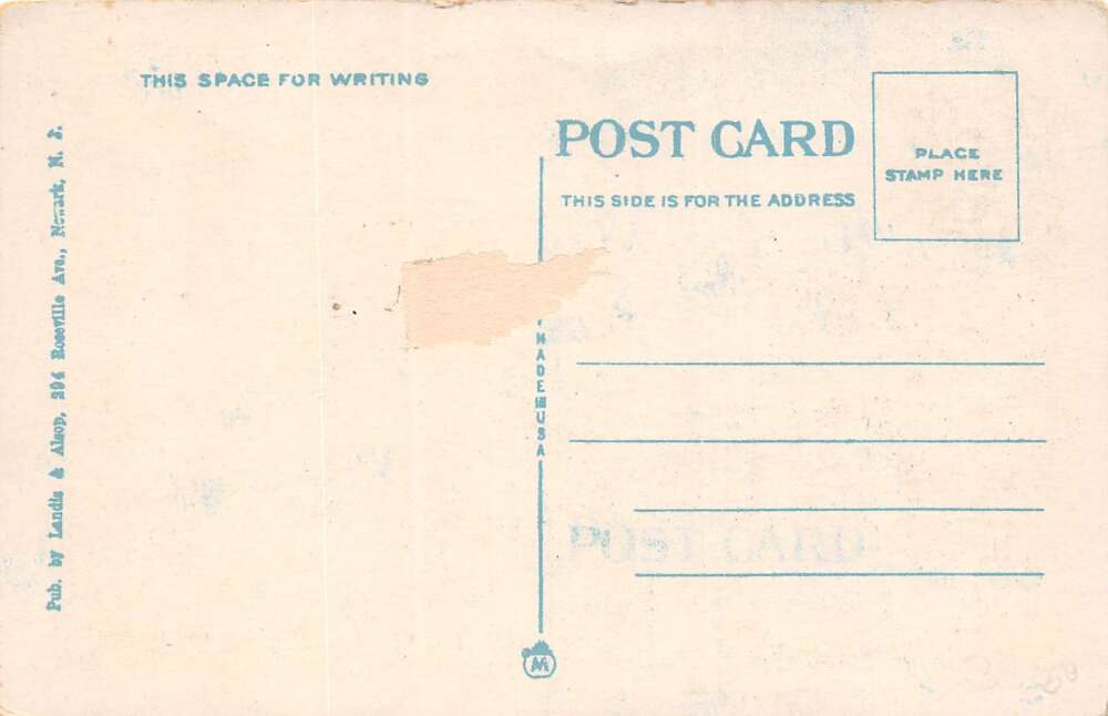 East Stroudsburg Pennsylvania Maplehurst Inn, White Border, Vintage PC U20237 - Image 2