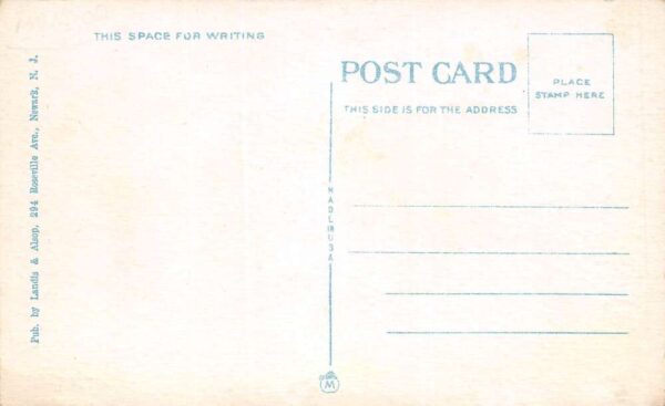 Mt. Pocono Pennsylvania The Ontwood, White Border, Vintage Postcard U20239 - Image 2