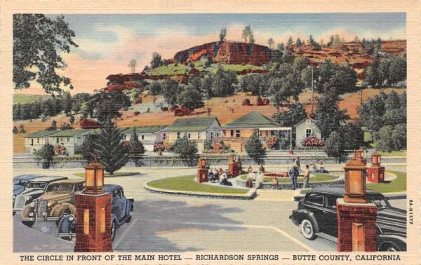 Richardson Springs California Veranda, Richardson Springs Hotel, PC U20260