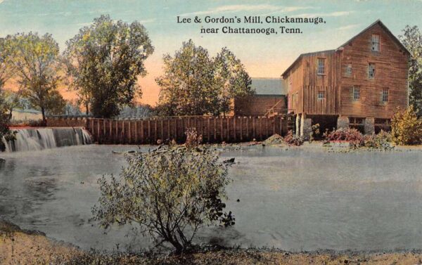 Chattanooga Tennessee Lee & Gordon's Mill, Chickamauga, PC U20279