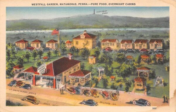 Matamoras Pennsylvania Westfall Garden Restaurant & Cabins, PC U20285