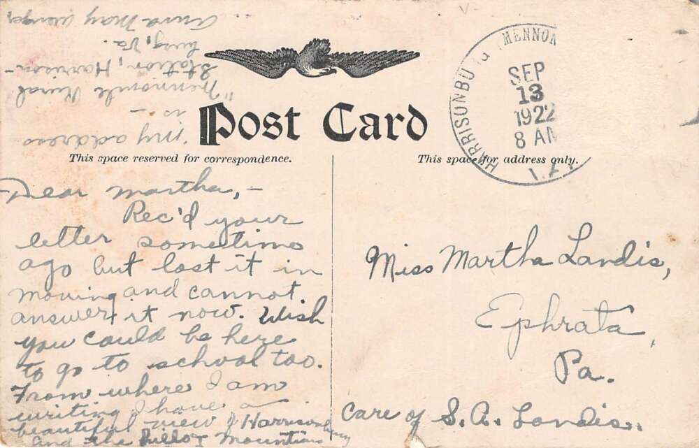 Harrisonburg Virginia Rockingham Industrial School, Assembly Park, PC U20363 - Image 2