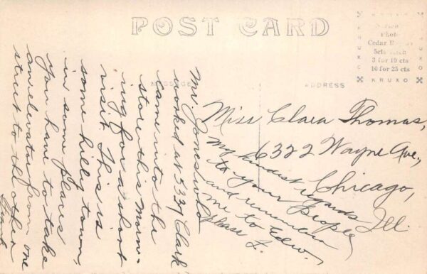 Dubuque Iowa Fourth Street Elevator Real Photo Vintage Postcard AA86864 - Image 2