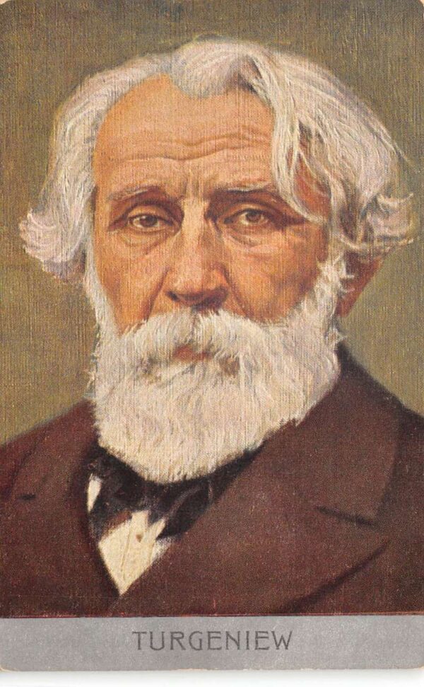 Ivan Turgenev Russia Novelist Writer Vintage Postcard AA86877