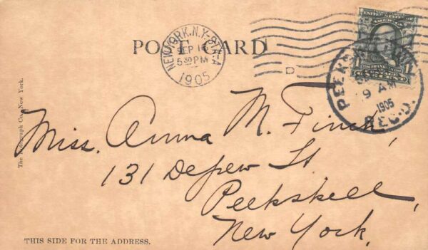 Clyde Fitch Write Playwrite Broadway Portrait Real Photo Postcard AA86882 - Image 2
