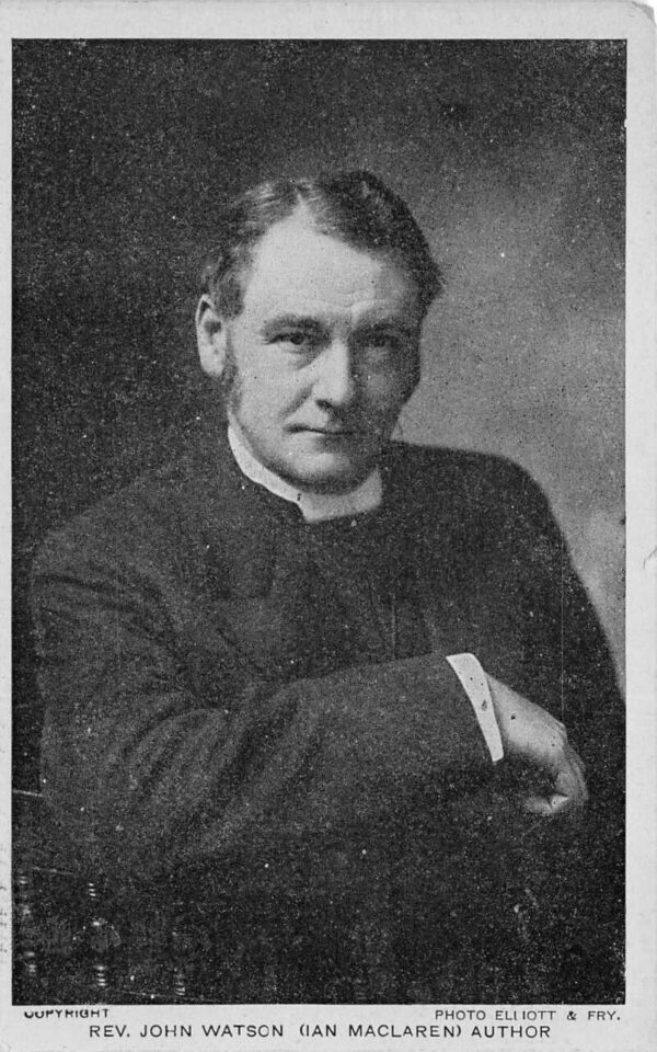 Reverand John Watson Ian Maclaren Writer Portrait Vintage Postcard AA86889