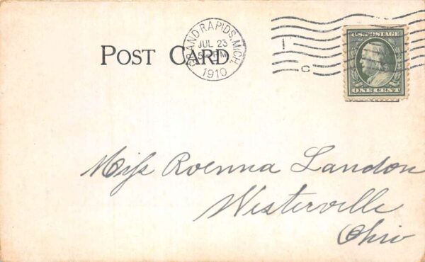 Lansing Michigan Casino and Dock at Pine Lake Vintage Postcard AA86914 - Image 2