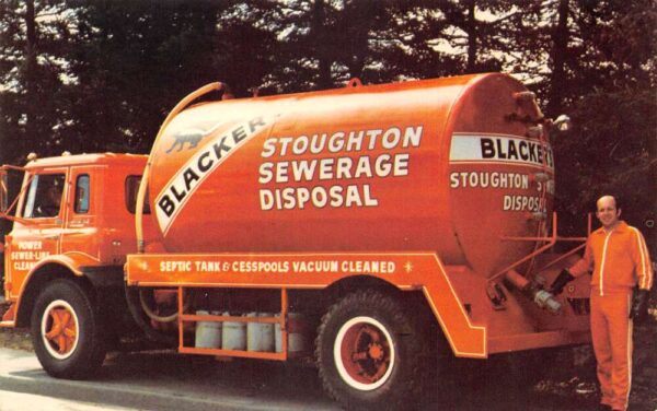Stoughton Massachusetts Mr Vacuum Systems Sewerage Disposal Truck PC AA87042