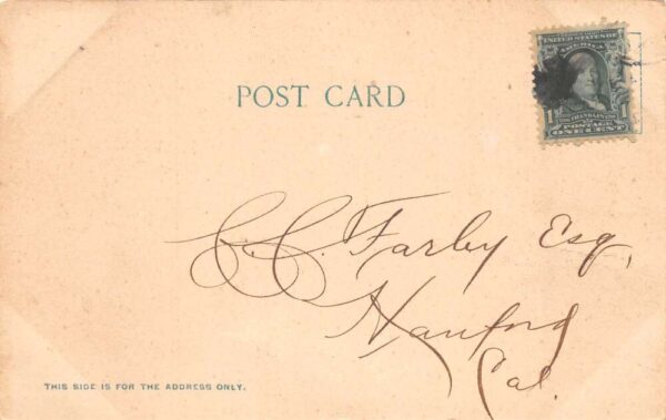 Oxnard California Union High School Vintage Postcard AA87118 - Image 2
