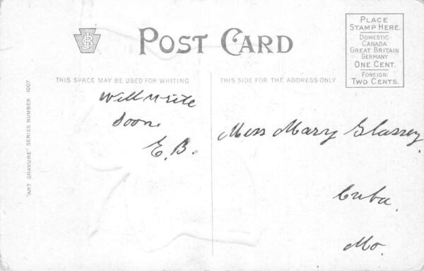Griggsville Illinois Greetings Countryside Scenic View Vintage Postcard AA87242 - Image 2