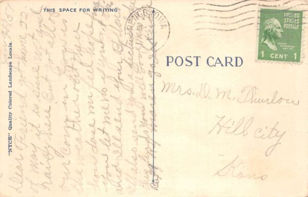 Belle Plaine Iowa Greetings Scenic View Vintage Postcard AA87308 - Image 2