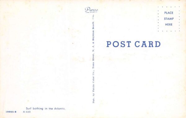 Cocoa Beach Florida Greetings From Cocoa Beach, Chrome, Vintage Postcard U20512 - Image 2