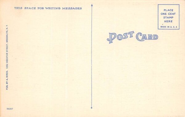 Long Island New York Greetings From Center Moriches, Color Linen, PC U20540 - Image 2