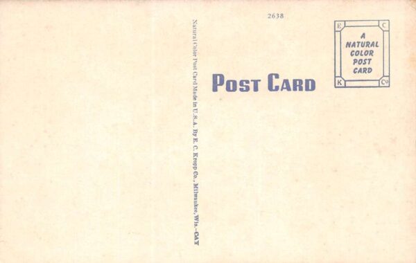 Tomah Wisconsin Greetings From Tomah, Multi-View Linen, Vintage Postcard U20598 - Image 2