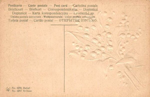 Hallville Connecticut Greetings Flowers Glitter Postcard AA87516 - Image 2