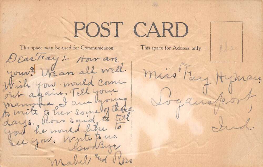 Dunlapsville Indiana Greetings Red Carnations Flowers Glitter Postcard AA87520 - Image 2