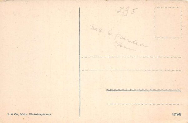 Gibraltar Protestant Cathedral Interior Star of David Vintage Postcard AA101099 - Image 2