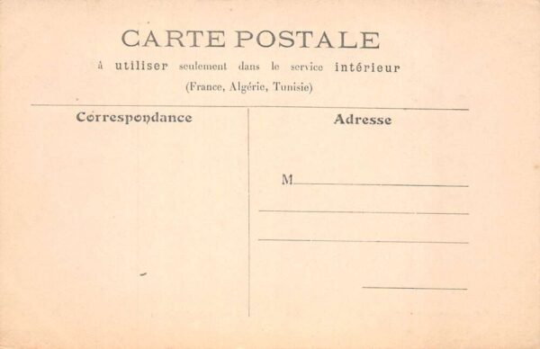 Paris France People leaving Boat in Canal Vintage Postcard AA101116 - Image 2