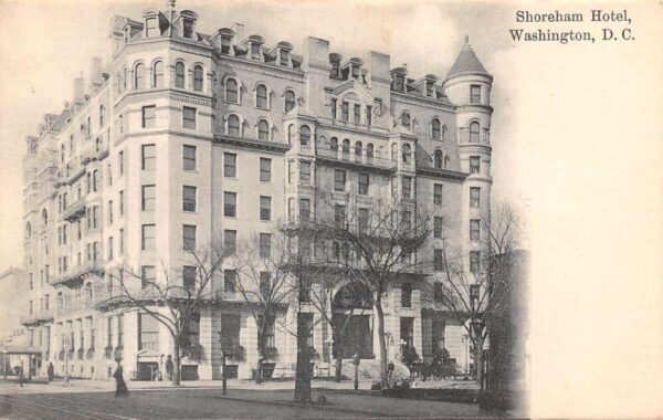 Washington DC Shoreham Hotel Vintage Postcard AA101223