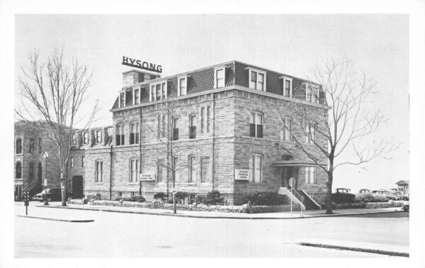 Washington DC Hysong Funeral Home Vintage Non PC AA101246