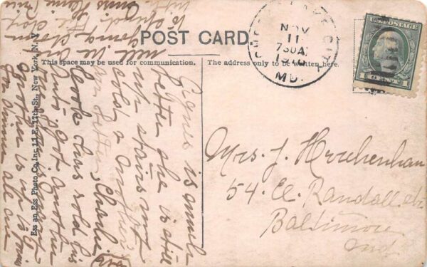 Chesapeake City Maryland Canal and Lock Pumping Station Postcard AA101266 - Image 2