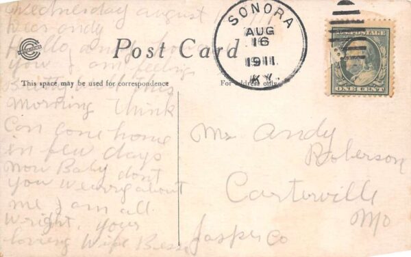 Webb City Missouri Daylight Mine Vintage Postcard AA101269 - Image 2