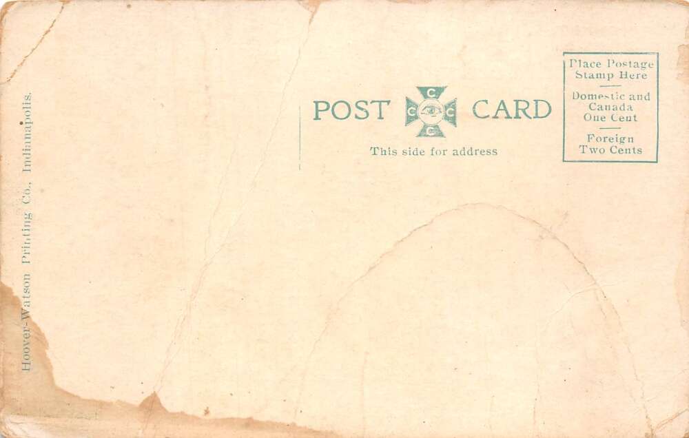 Bridgeport Illinois First National Bank Vintage Postcard AA101447 - Image 2