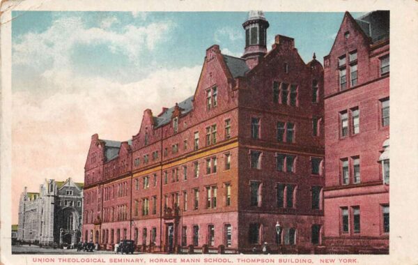 New York City Union Theological Seminary Thompson Bldg Postcard AA101459